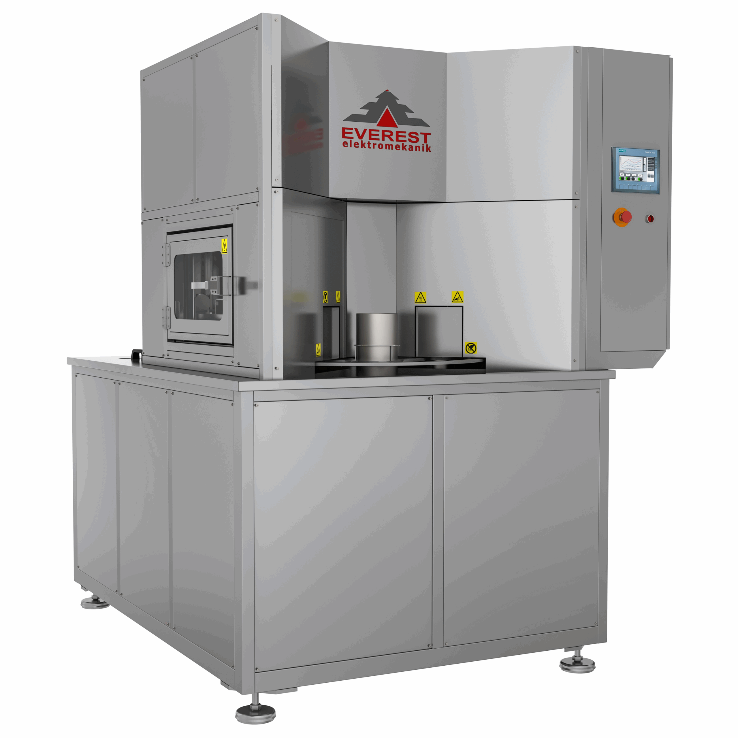 RotoClean indexerat spoltvättsystem med tvätt, sköljning och torkning