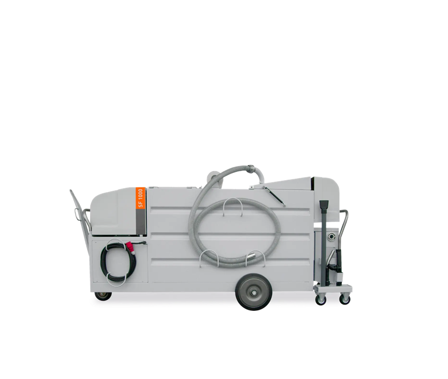 SF 1000 sug- och filtervagn för kylsmörjmedel och skäroljor