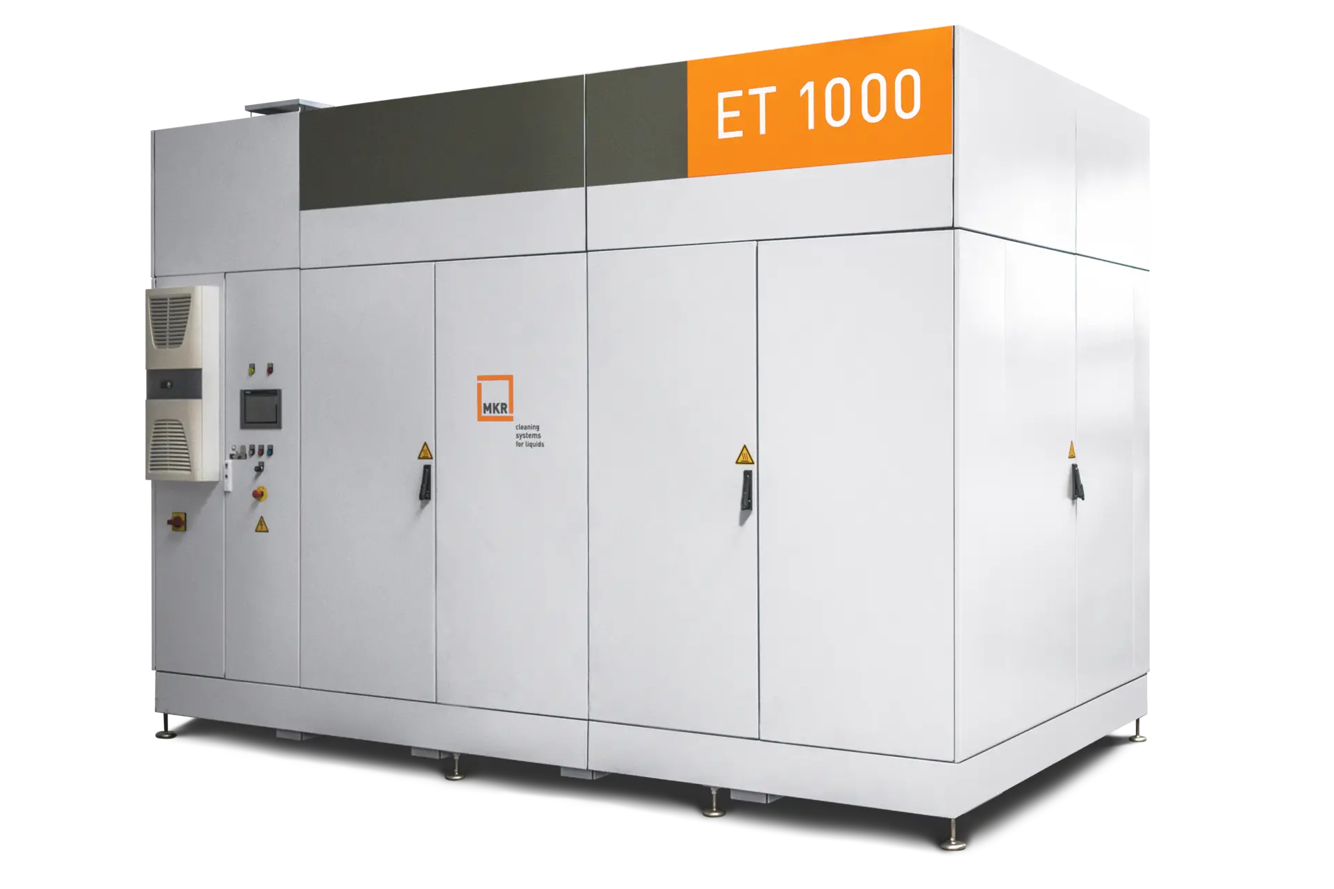 MKR indunstare för behandling av processvatten